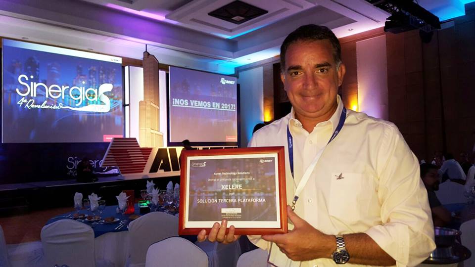 Xelere recibe reconocimiento “Solución Tercera Plataforma” #Sinergias2016 #Avnet